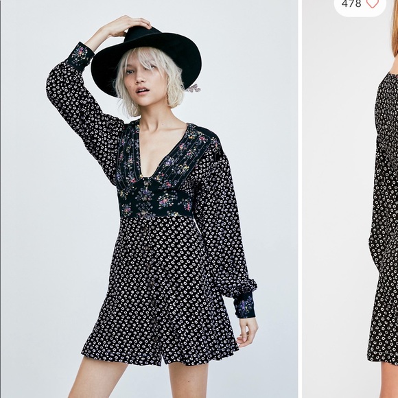 free people wonderland mini dress
